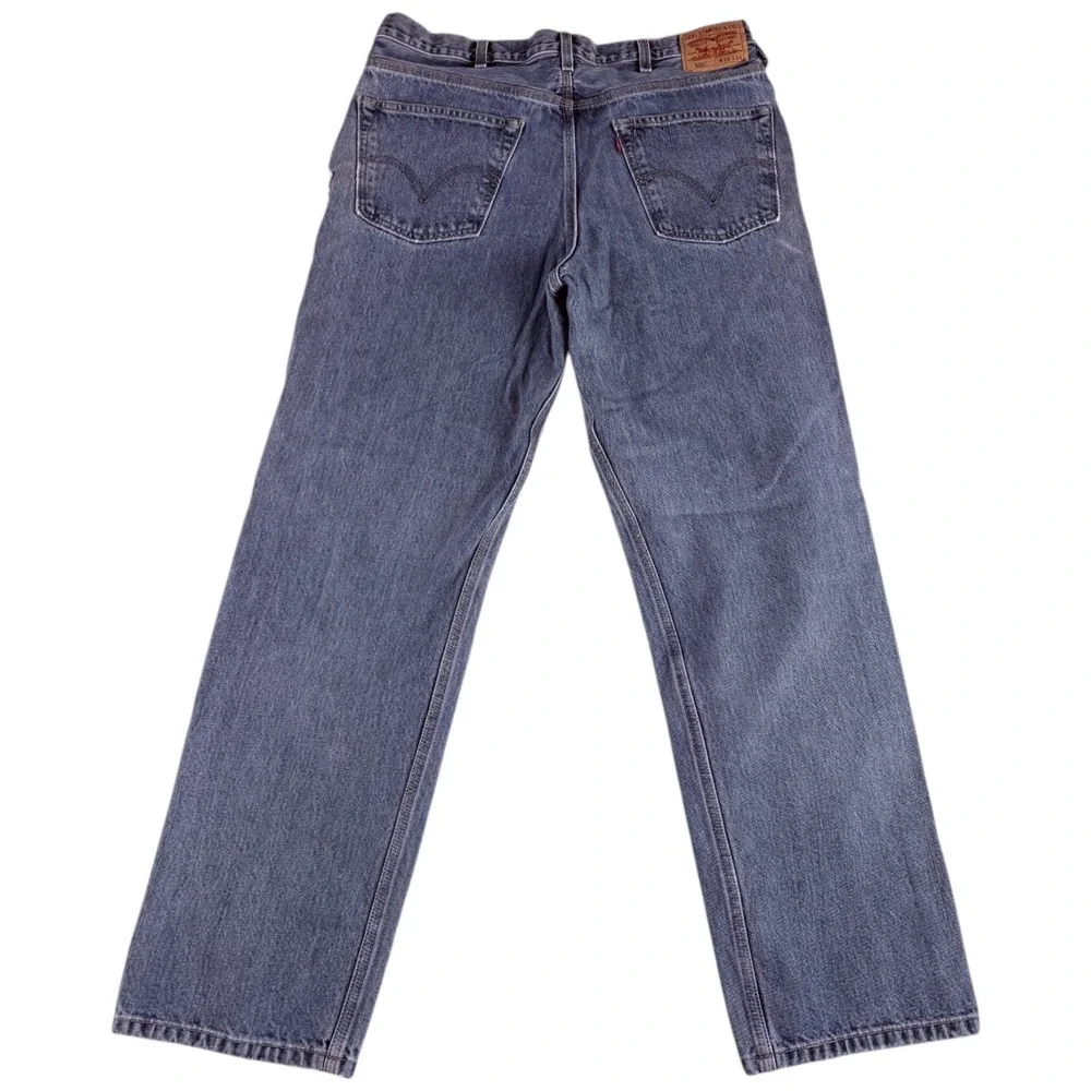 Levi's‎ 550 Relaxed Fit Jeans Mens 38x34 (37x33.5) Blue Denim Authentic Straight